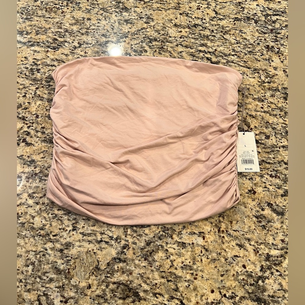 A New Day Strapless top